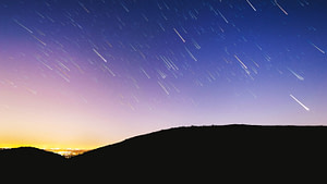 lluvia de estrellas de julio y agosto